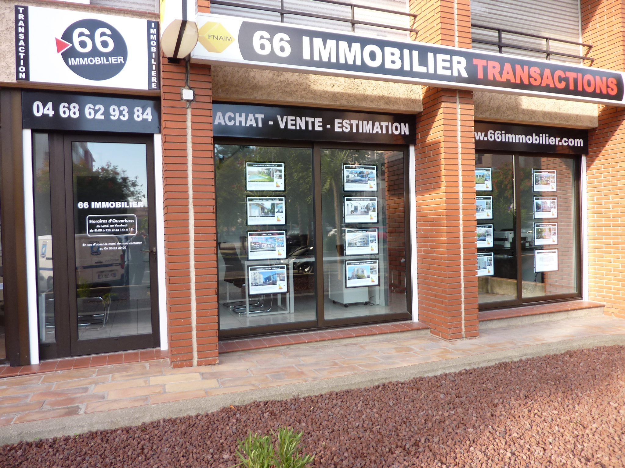 Graphisme site 66 Immobilier